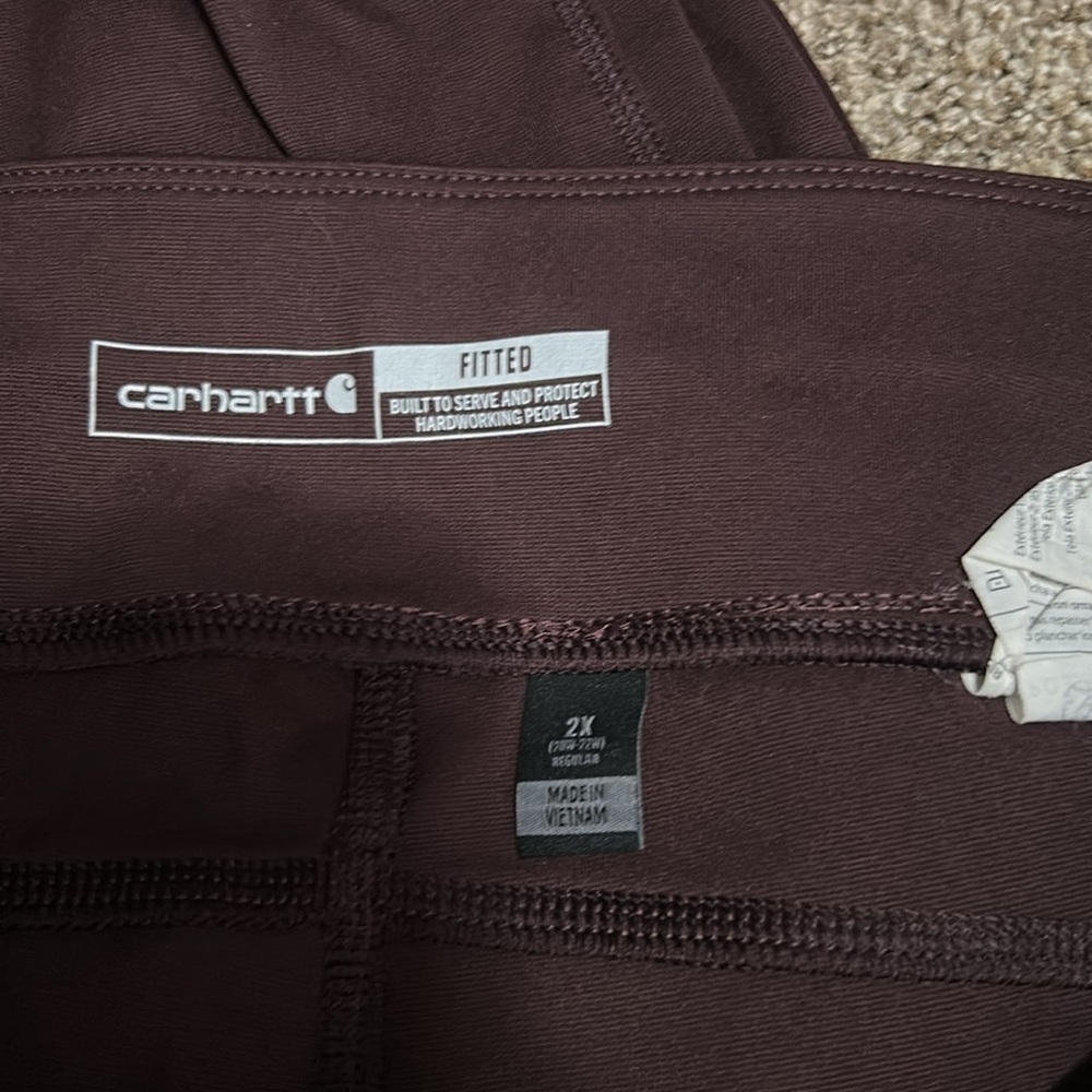Women’s Carhartt Fitted Pants - Picture 2 of 3